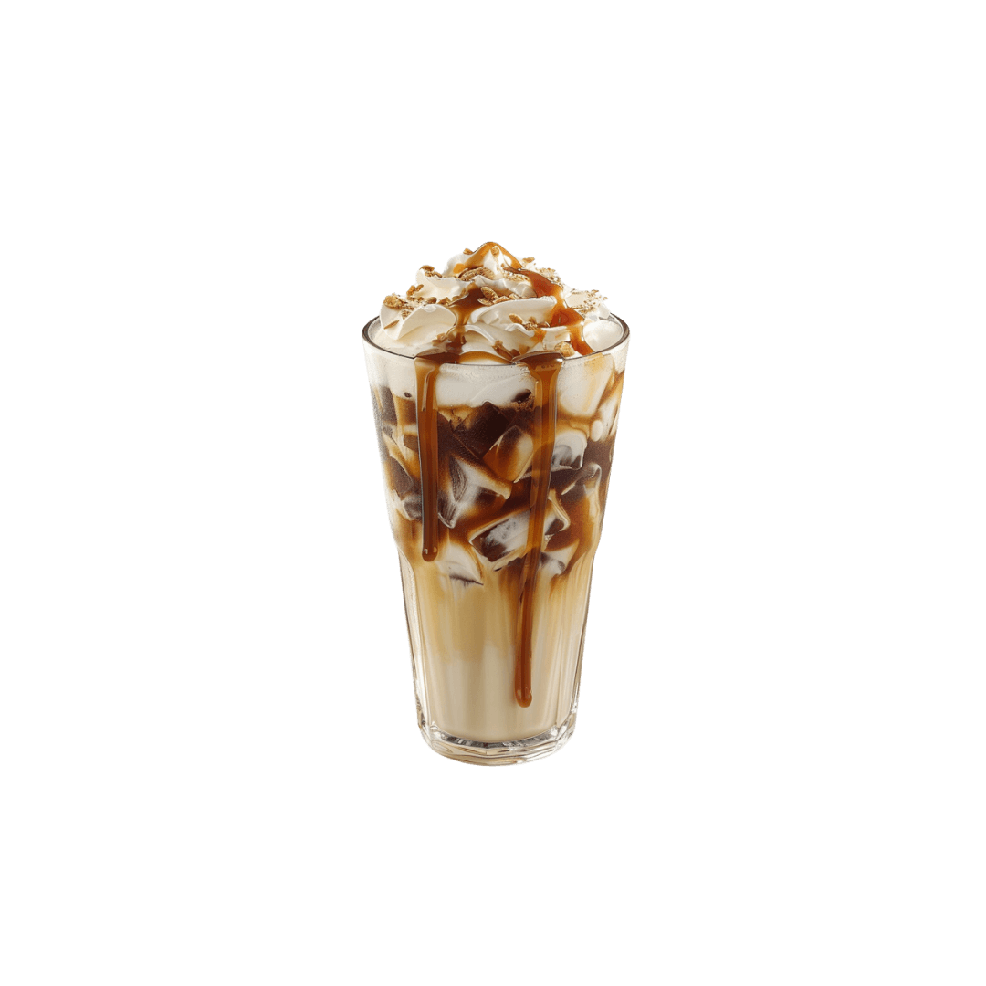 Ice caramel macciato